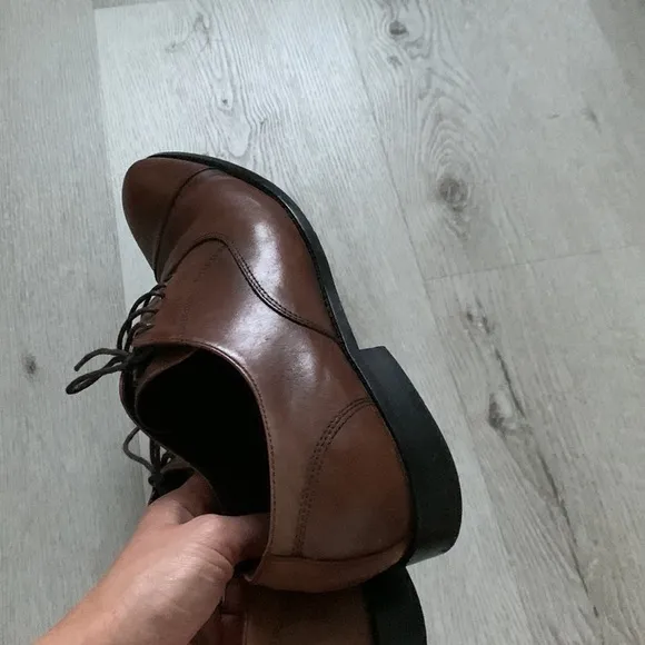 Gordon Rush Dillon leather Oxfords size 10.5  tan brown