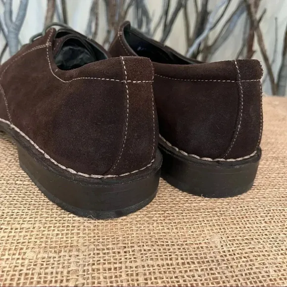 Gordon Rush Men’s Langston Suede Burnished Oxfords Size 11.5