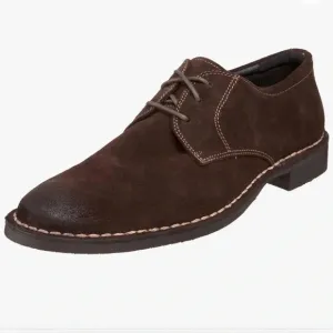 Gordon Rush Men’s Langston Suede Burnished Oxfords Size 11.5