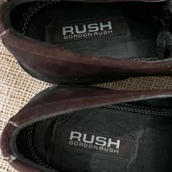 Gordon Rush Men’s Langston Suede Burnished Oxfords Size 11.5