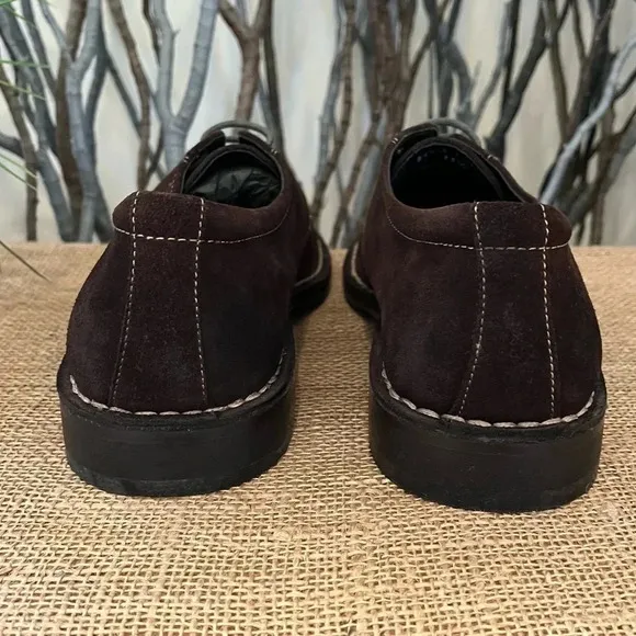 Gordon Rush Men’s Langston Suede Burnished Oxfords Size 11.5