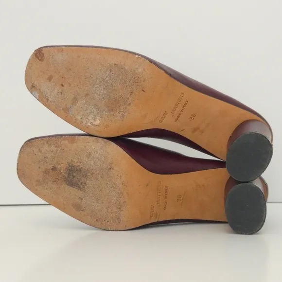 Gray Matters Burgundy Wine Purple Micol Pumps High Heels