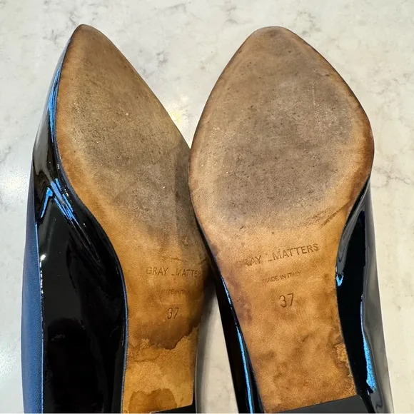 GRAY MATTERS Colorblock Clara Pump Heels Size 37