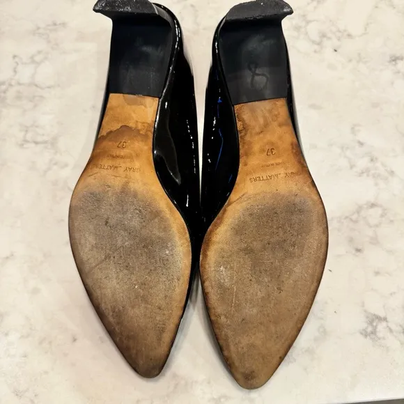 GRAY MATTERS Colorblock Clara Pump Heels Size 37