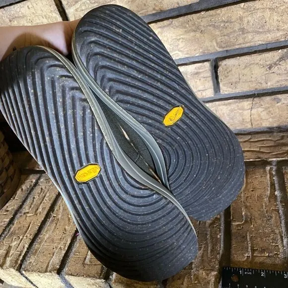Green merrell slip ons