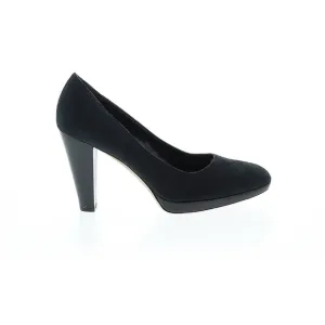 Gucci GG Monogram Canvas Black Platform Heels Classic Design EU 39C Wide