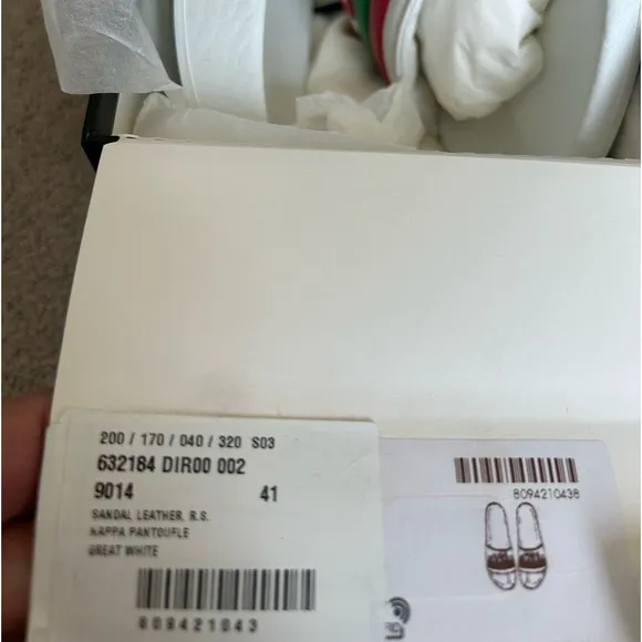Gucci Original logo slides NWT