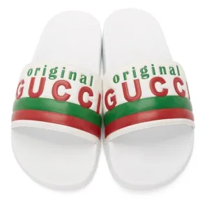 Gucci Original logo slides NWT