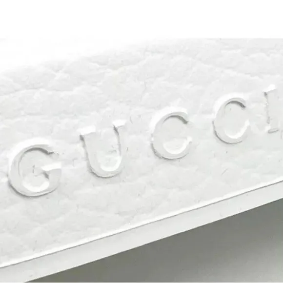 GUCCI Pursuit Stripes White Pool Slides Mens - White Gucci Web  Gucci Size US 11