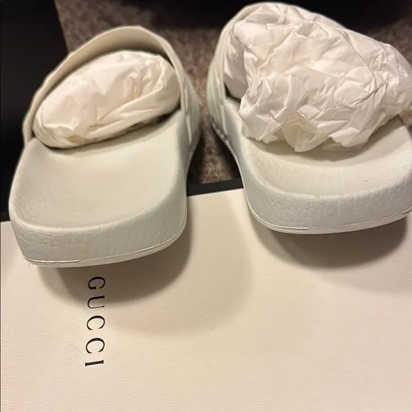 Gucci Slides with Iconic GG Logo