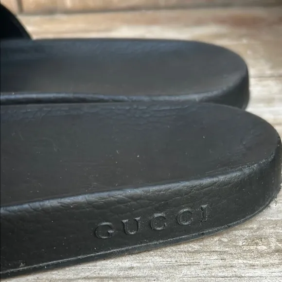Gucci Tiger Print Pool Slides 39 fit like 8.5 Angry Cat Gucci