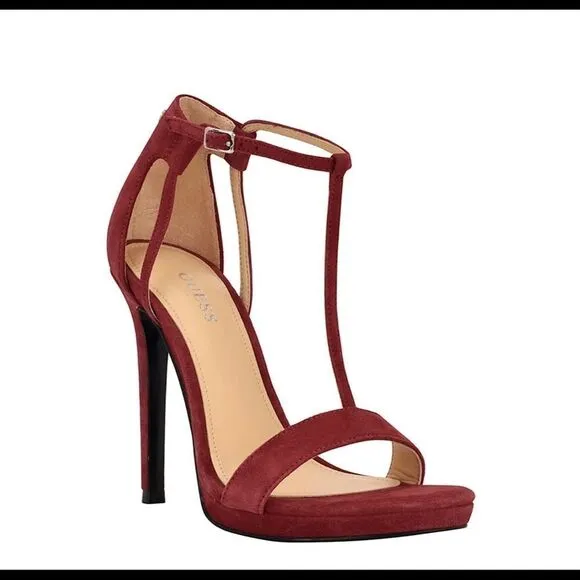 Guess Tecru T-Strap Stilettos