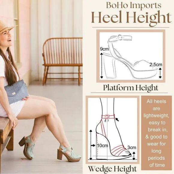 Handmade with genuine leather, Nude Open-Toe High Heels
