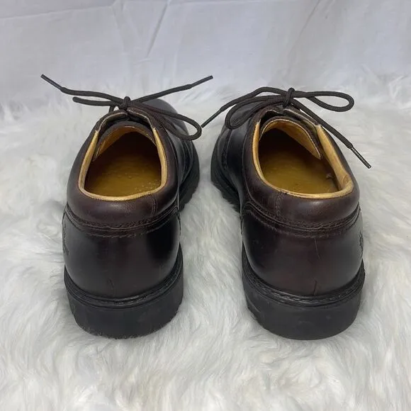 Havana Joe By Panama Jack Brown Leather Waterproof Oxfords Sz 44/US 10
