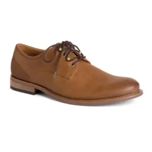 Hawker Rye Porewia Speed Lace Derby Tan Leather Oxfords, Men's 8.5, EUC!