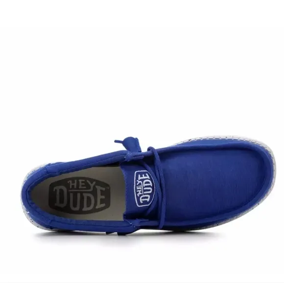 HEY DUDE MENS  WALLY TRUE BLUE