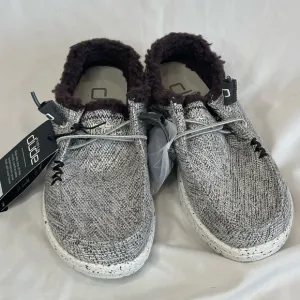 HEY DUDE WENDY SALT AND PEPPER Lightweight Slip-On Women’s Shoe Sz 5 NWT