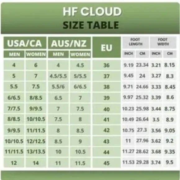 Hike Footwear HF Cloud Series Barefoot Sneaker Unisex EU 38