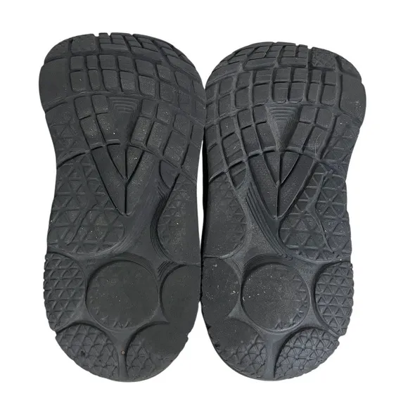 HOKA ONE ONE Black Recovery Slides Thick Sole Minimalist Design Mens 8 Womens 10