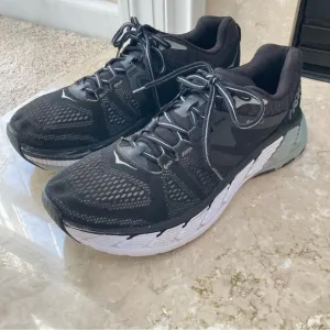 Hoka One One Gaviota 2 Men’s Running Shoes in Wrought Iron Black, Size 10.5