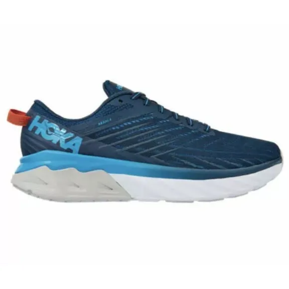 Hoka One One Men’s Arahi 4 Athletic Running Shoes Blue Combination Size 9.5
