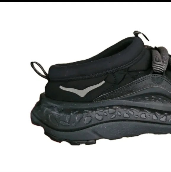 Hoka One One Womens Black Ora Primo Sneaker Slides 10
