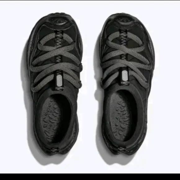 Hoka One One Womens Black Ora Primo Sneaker Slides 10