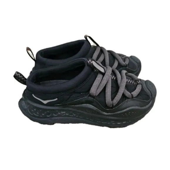 Hoka One One Womens Black Ora Primo Sneaker Slides 10