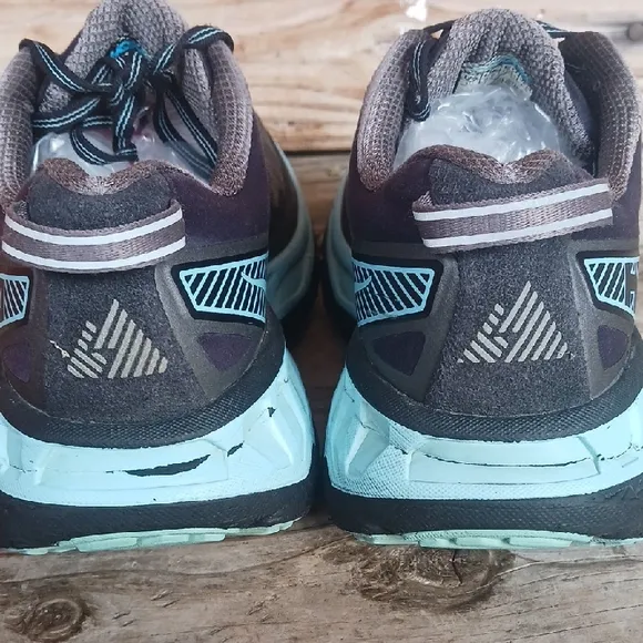 Hoka Stinson ATR 5 One One Athletic Shoes - Gray and Teal