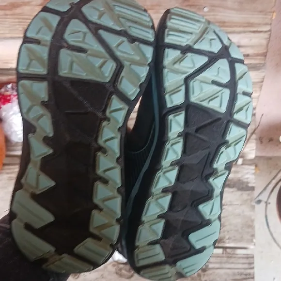 Hoka Stinson ATR 5 One One Athletic Shoes - Gray and Teal
