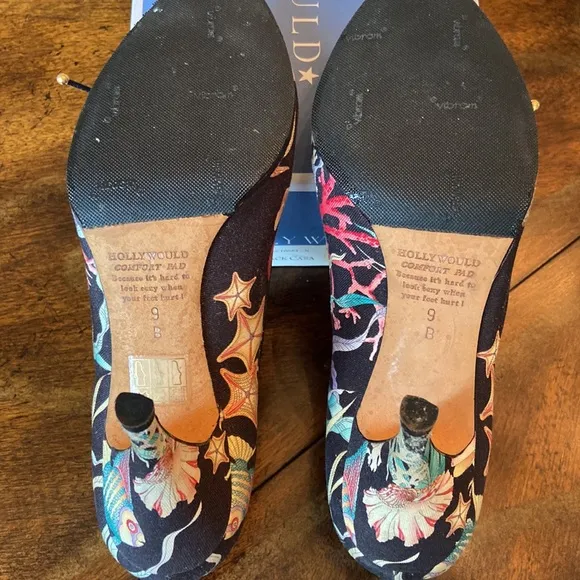 Hollywould Open Toe Heels