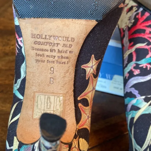 Hollywould Open Toe Heels