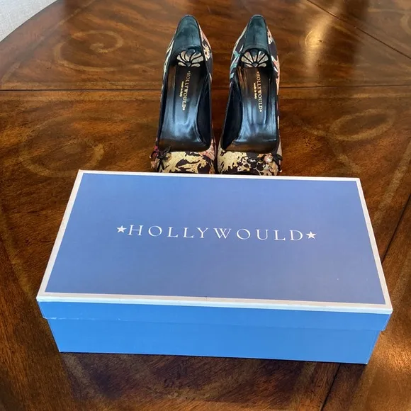 Hollywould Open Toe Heels