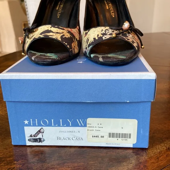 Hollywould Open Toe Heels