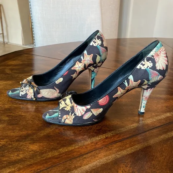 Hollywould Open Toe Heels