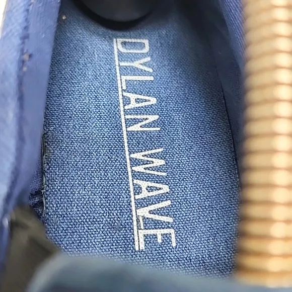 HUF DYLAN WAVE STYLE SCOTT SKATEBOARDING SNEAKERS CANVAS GUM SOLES BLUE IN GUC