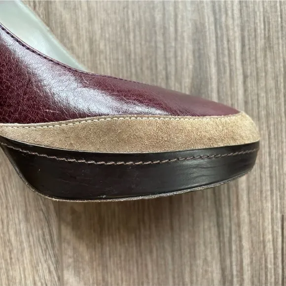 Hugo Boss Colorblock Platform Heels