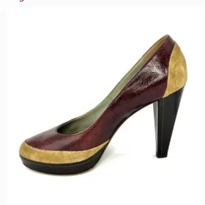 Hugo Boss Colorblock Platform Heels