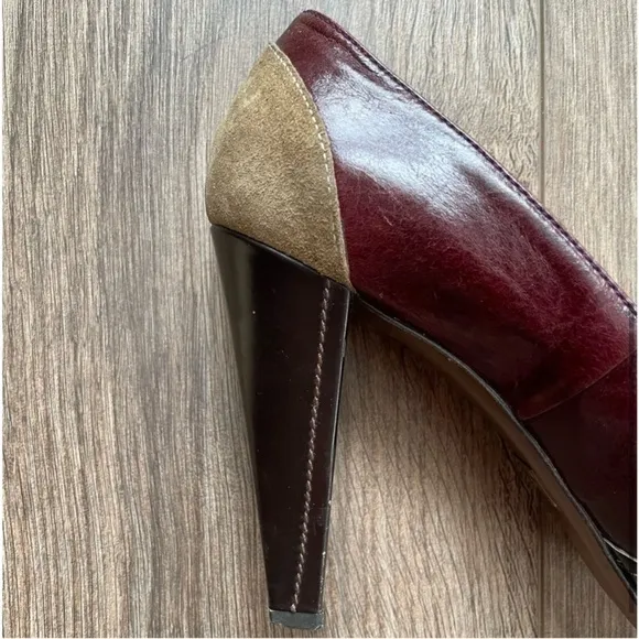 Hugo Boss Colorblock Platform Heels