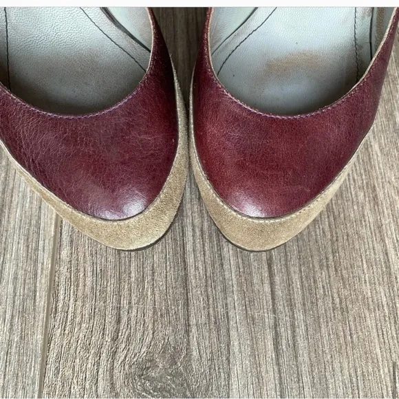 Hugo Boss Colorblock Platform Heels