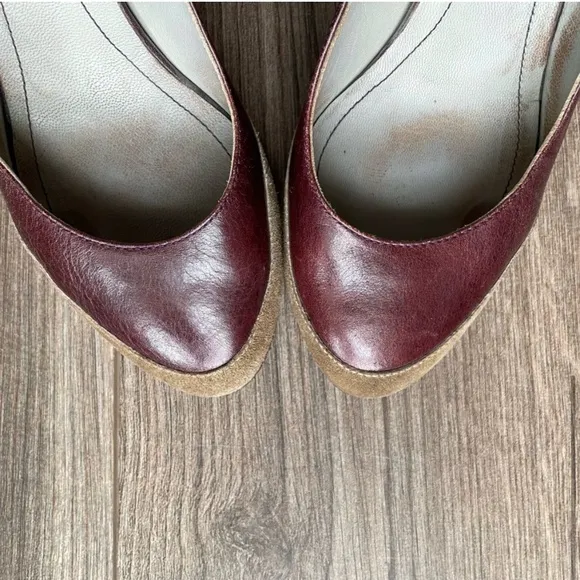 Hugo Boss Colorblock Platform Heels
