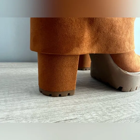 I.N.C. International Concepts Acelina Fold-Over Cuffed Dress Booties Size 7.5