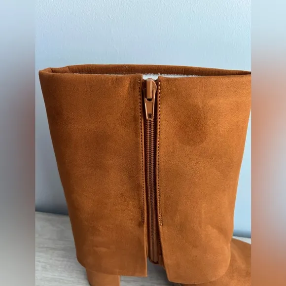 I.N.C. International Concepts Acelina Fold-Over Cuffed Dress Booties Size 8.5