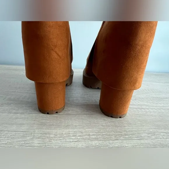 I.N.C. International Concepts Acelina Fold-Over Cuffed Dress Booties Size 9