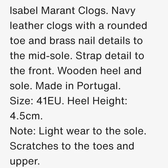 Isabel Marant Clogs