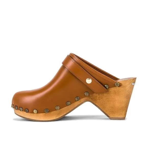 Isabel Marant ISABEL MARANT Titya Leather Clog 80mm