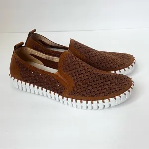 Isle Jacobsen Tulip 139 Perforated Slip-On Sneaker Mens Size EU 43 US 9.5 ⬇️