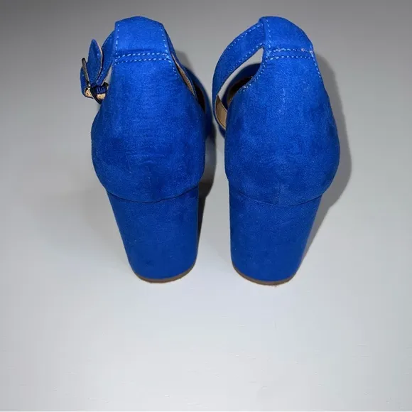 J. Crew  Block heels with ankle strap BT273