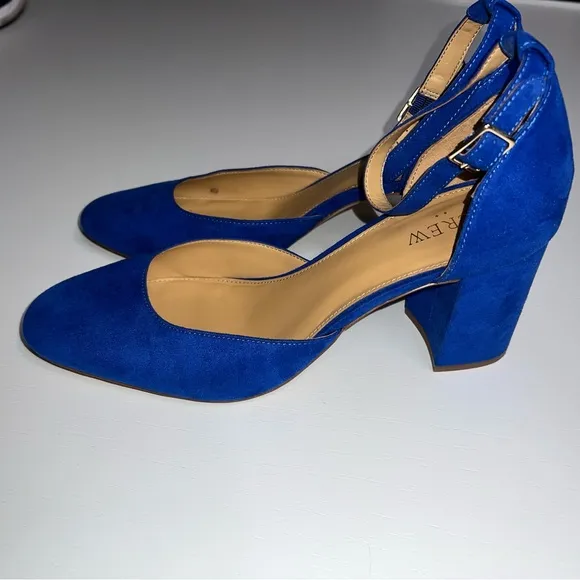 J. Crew  Block heels with ankle strap BT273