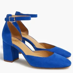 J. Crew  Block heels with ankle strap BT273